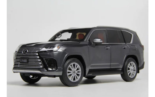 1:18 Lexus LX600 Gray LCD MODELS DIECAST Truck Model