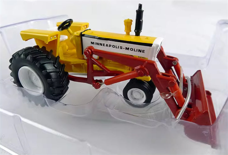SpecCast Minneapolis Moline G850 loader lemon-yellow 1:64 Truck Pre-built Model