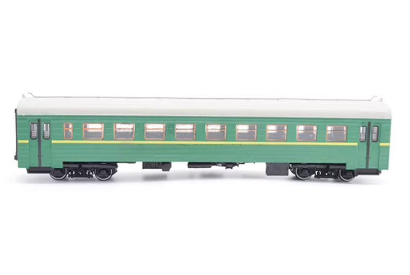 Modimio Soviet Railway EMU ER2 Latvian Electric Locomotive Trailer Carriage 1:87 Locomotive Accessories Pre-built Airliner Model Display view3