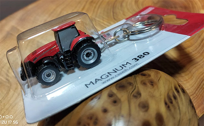 Universal Hobbies Case IH Magnum 380 Tractor Keychain Red  Keychain Pre-built Model