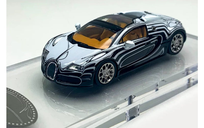 1:64 Bugatti Veyron Super Sport   Mortal Model White and black ceramic dragon Limited Edition 999PCS ONLY DIECAST Model