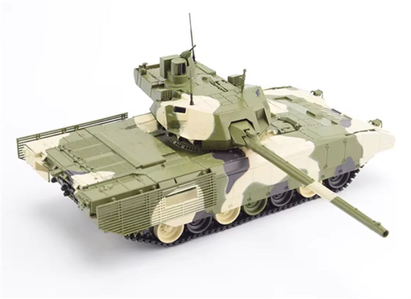Modimio Russian T-14 Armata 4th generation main battle tank Camouflage coating 1:43 Tank Pre-built Airliner Model Display view4
