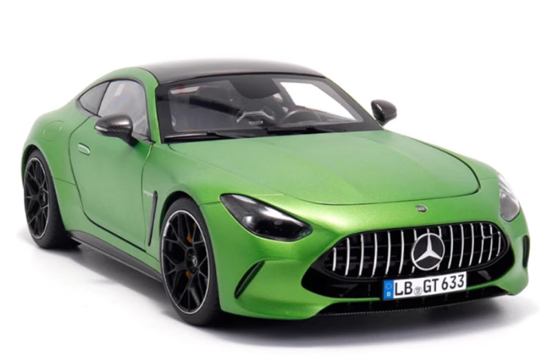 NZG 2023 Mercedes AMG GT63 green 1:18 Car Pre-built Model