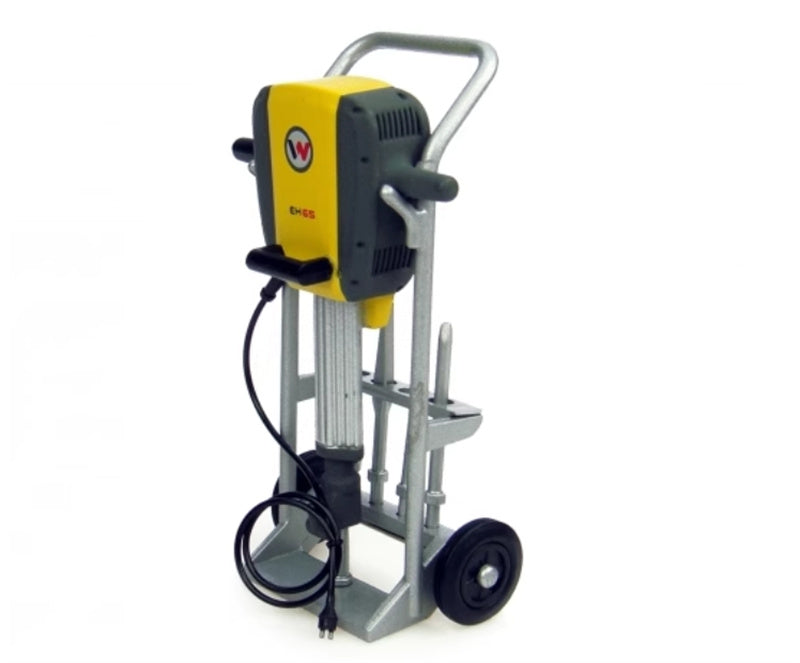 Universal Hobbies Neuson Hammer EH65 Electric handheld floor pecking machine 1:12 Truck Pre-built Model