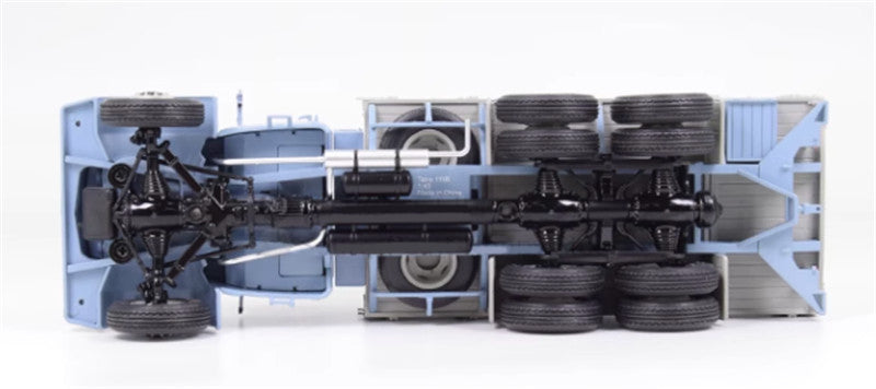 Modimio Tatra-111R flatbed truck Blue- gray 1/43 Truck Pre-built Model