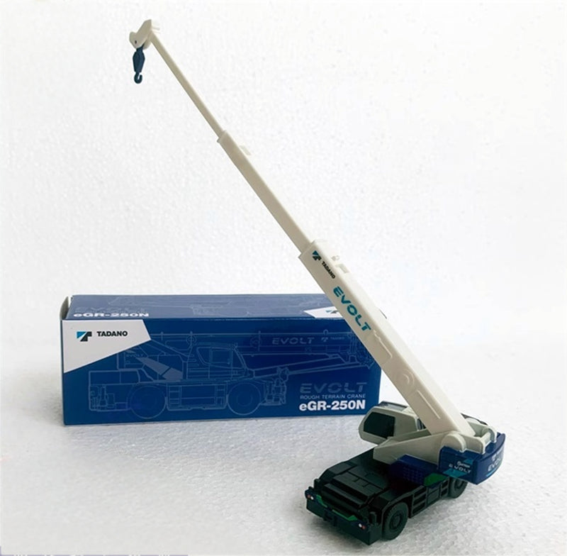 IMC TADANO EVOLT eGR-250N mini Rough Terrain Crane Blue White 1:125 Truck Pre-built Model