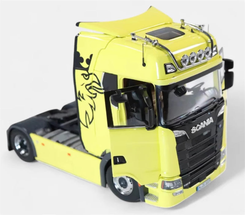 NZG Scania V8 730S 4x2 tractor yellow 1:18 DIECAST Truck Lorry