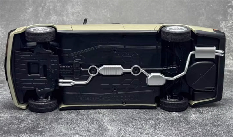 NOREV Mercedes Benz 190E 2.3-16 1984 Tail version Smoke Silver Metallic 1:18 Car Pre-built Model view3
