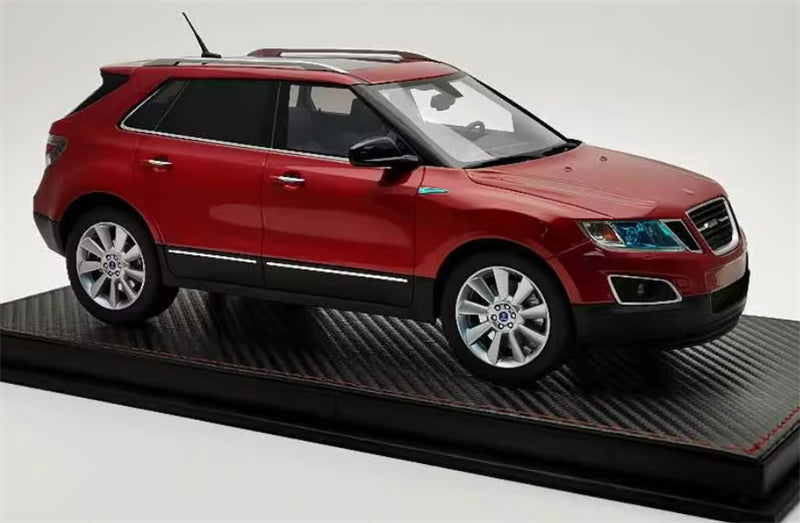 TOPWING Saab 9-4X Red 1:18 Car Pre-built Model view3