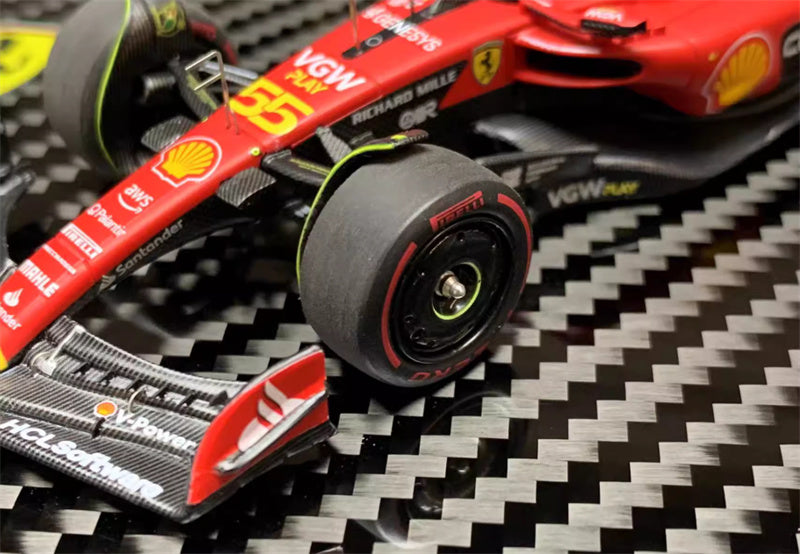 1:43 BBR MODELS Ferrari 499P # 51 Le Mans Champion & SF23 # 55 Monza GP 2023 LTD view2