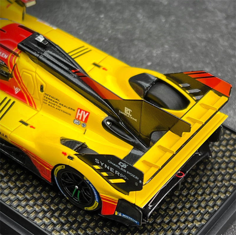 BBR MODELS Ferrari 499P #83 France Le Mans 2024 YIFEI YE LTD 293PCS 1:43 Model view9