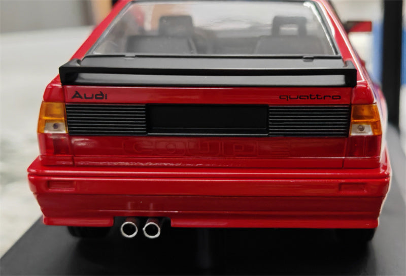 MINICHAMPS Audi Quattro red 1:18 Car Pre-built Model view7