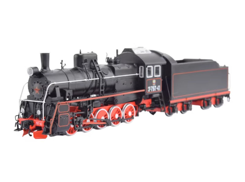 Modimio Soviet ER steam locomotive 1:87 Locomotive Pre-built Airliner Model Display view1