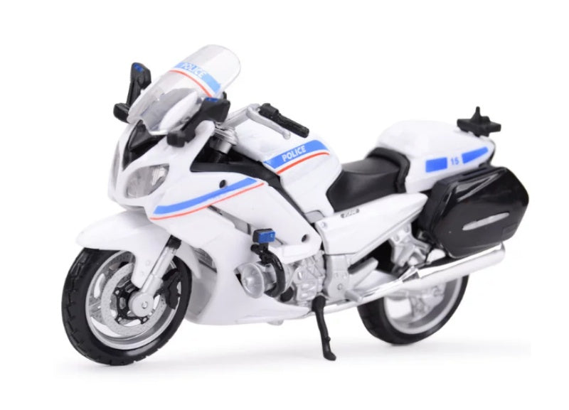 1:18 Yamaha FJR1300A  White  Maisto  Diecast Police Motorcycle Model