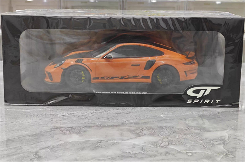 1:18 PORSCHE 911 (991.2) GT3 RS WP  orange  GT SPIRIT w/ display box Limited Edition Resin Car Model