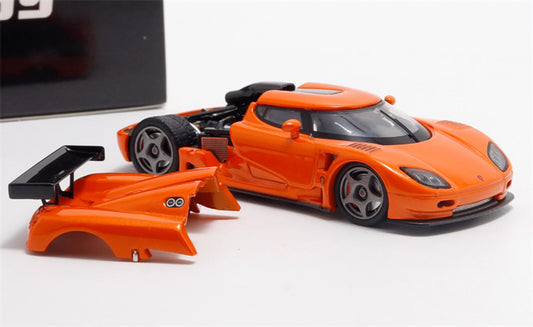 Autobots Models Koenigsegg CCGT orange 1:64 Car Pre-built Model view1