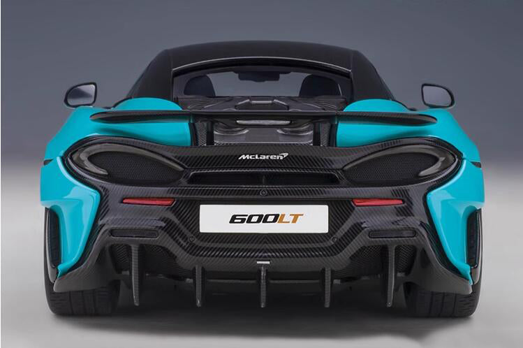 AUTOART McLaren 600LT sports car blue 1:18car Pre-a Model