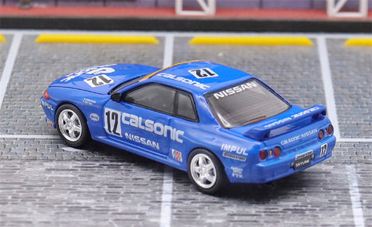 TIMEMICRO Nissan GTR R32 Clsonic Limited Edition 999PCS ONLY 1:64 Car Pre-built Model view2
