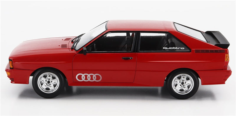 MINICHAMPS Audi Quattro red 1:18 Car Pre-built Model view3