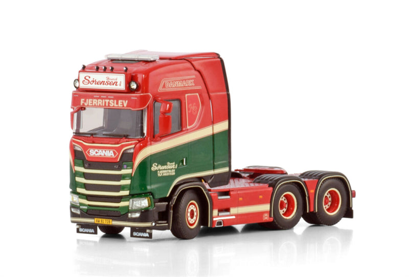 WSI SCANIA S HIGHLINE CS20H 6X2 TAG AXLE Henrik Sørensen FJERRITSLEV 1:50 Truck Pre-built Model