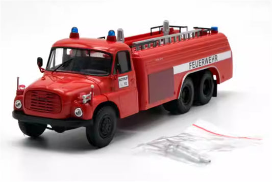 Schuco Tatra xian T148 fire engine red Limited Edition 500PCS ONLY 1:43 Truck Pre-built Model view1