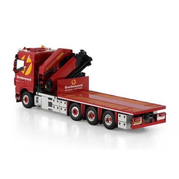 1:50 DAF BREDENOORD XF MY2017 8X2 PK 65002 SH WSI Red Diecast Model
