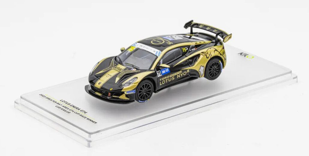 Kiloworks 1:64 LOTUS EMIRA GT4 LKL Macau Champion Diecast Model #75