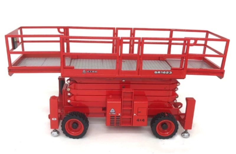 LGMG SR1623 Off-road scissor lift platform 1:40 Truck Pre-built Airliner Model Display view6