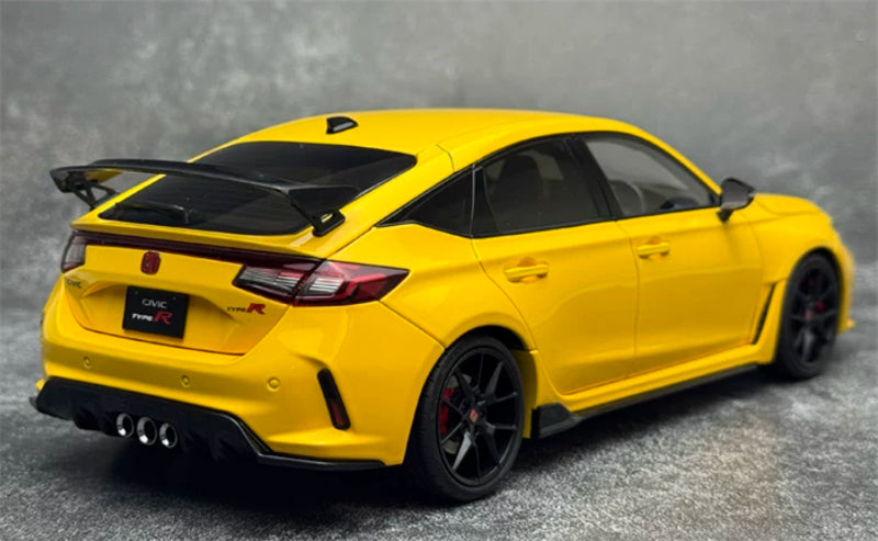 1:18 Honda Civic Type R FL5  yellow MOTORHELIX Limited Edition 299PCS ONLY DIECAST Model
