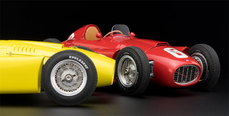 CMC BUNDLE Ferrari D50 (yellow) #20 and Lancia D50 (red) #6 Limited Edition 1/18 car Pre-a Model