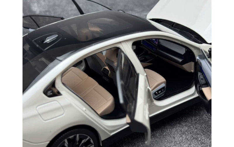 1:18 BMW I5 2023 White MINICHAMPS DIECAST Car Model