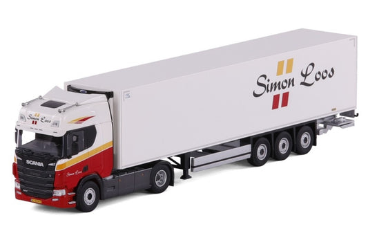 1:50 Scania Simon Loos R Reefer Trailer Cavallino Diecast Model view1