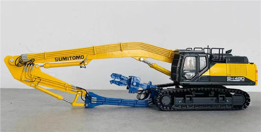 SUMITOMO SH480LHD-7 Piling machine 1:50 Truck Pre-built Model