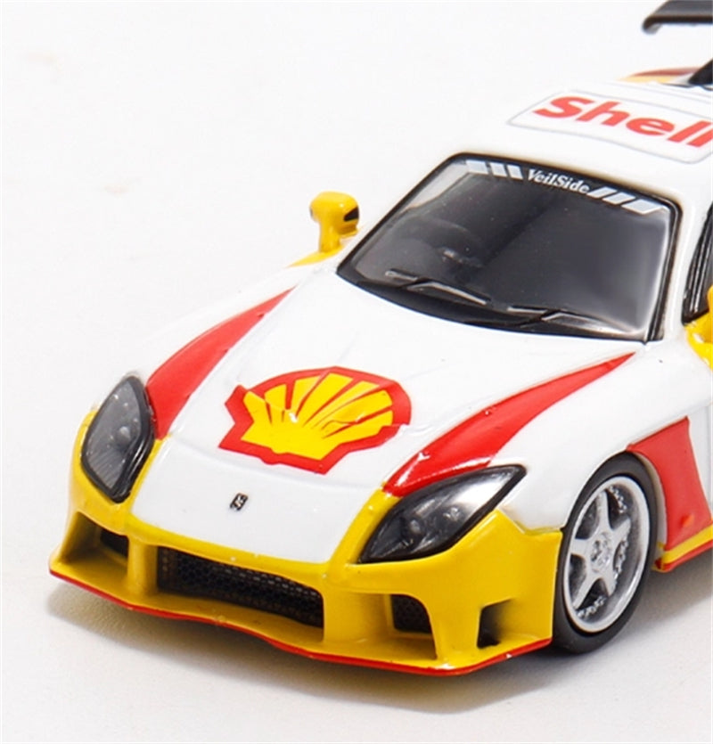 1:64 Mazda RX-7 Shell Helix Livery BSC DIECAST Limited Edition 499pcs ONLY Model