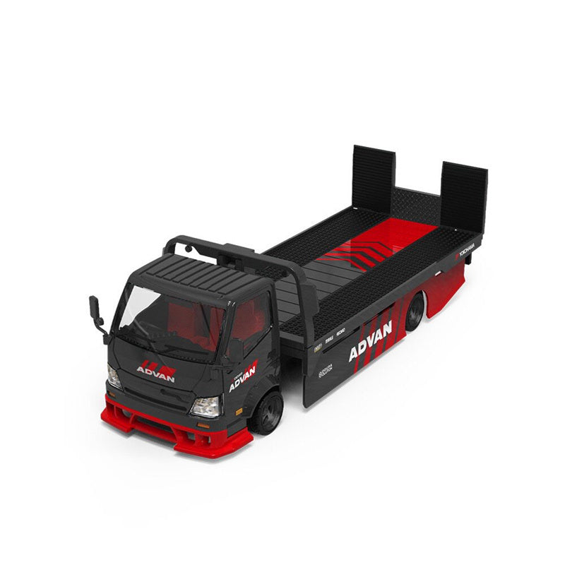 1:64 Hino H300 ADVAN Black/Red SUPCAR DIECAST Model