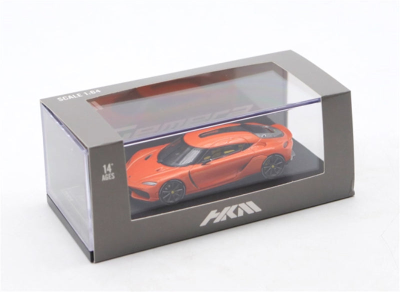 HKM Premium Koenigsegg Gemera Orange 1:64 Car Pre-built Model view8