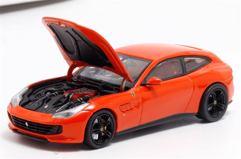 Phantom Knight Ferrari GTC4 Lusso station wagon Limited Edition 999PCS ONLY Arancio 1:64 Car Pre-built Model view1