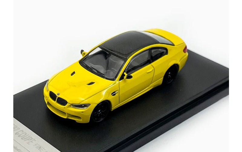 1:64 BMW M3 E92  Yellow Fine model  Limited Edition 699PCS ONLY DIECAST Model