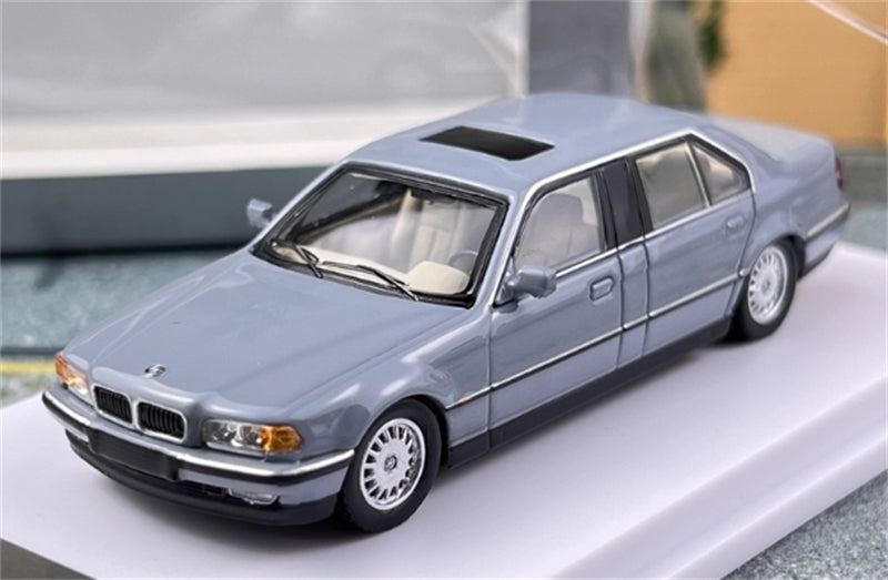 1:64 BMW E38 7 Series L7 96-98 Cement Grey DCM DIECAST Limited Edition 499pcs ONLY Model