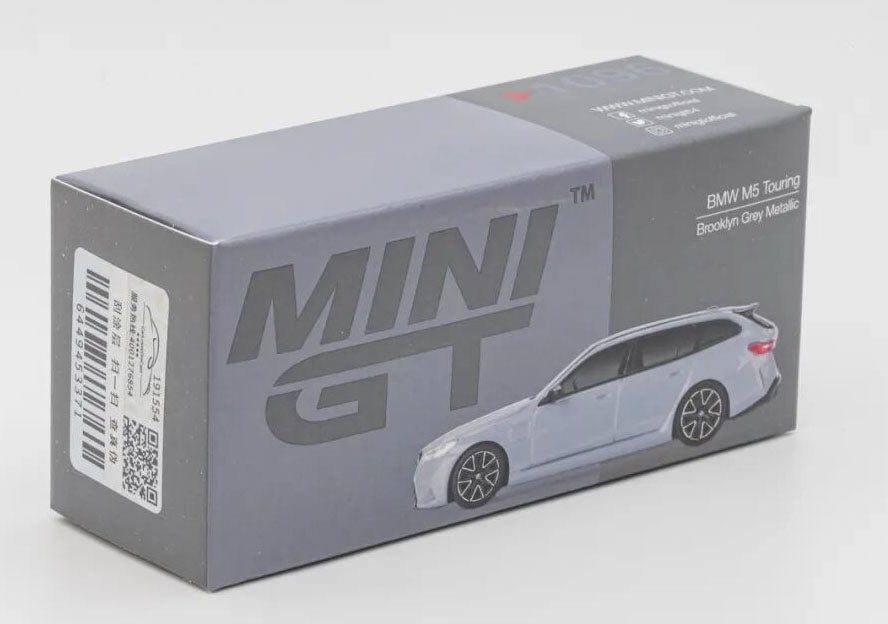 MINIGT 1:64 BMW M5 G99 Touring DIECAST Model Grey