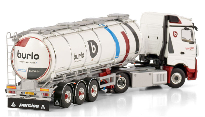 WSI ACTROS MP5 STREAM SPACE 4X2 Burlo Burgler 1:50 Model