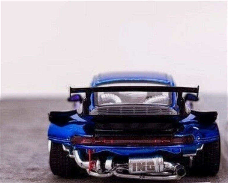 1:64 Porsche 911 RWB 993 Chrome Chameleon SW DIECAST Model