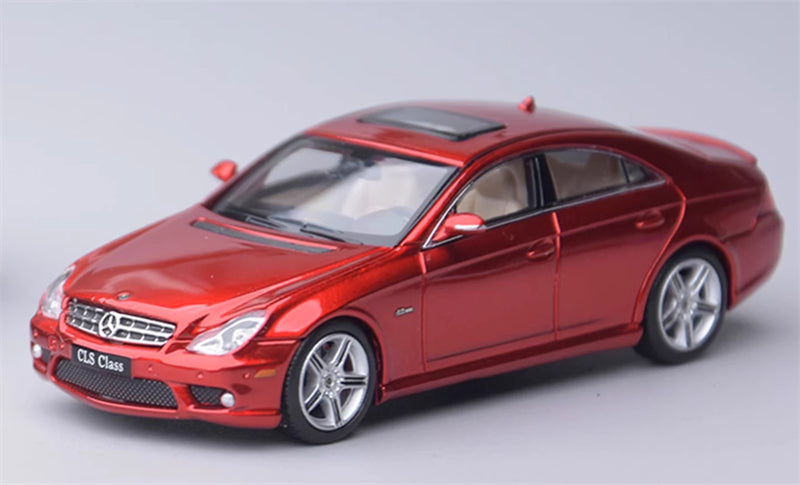 Focal Horizon Mercedes BENZ CLS63 AMG first generation C219 metal red Limited Edition 699PCS ONLY 1:64 Car Pre-built Model view5