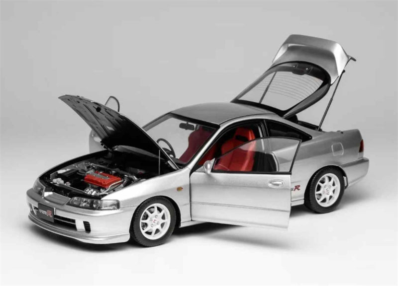 1:18 Honda Integra Type R (DC2) 1997  Sleek Silver MOTORHELIX Limited Edition 499PCS ONLY DIECAST Model