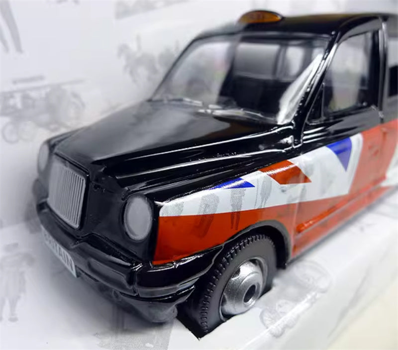 CORGI Best of British Taxi National Flag Commemorative Edition black 1:36 Car Pre-built Model