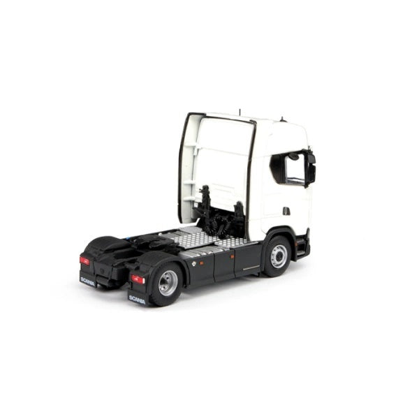 1:50 SCANIA  T.B. NGS TEKNO  White DIECAST Model