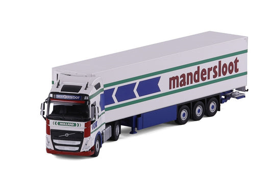 CAVALLINO VOLVO FH5 Globetrotter Mandersloot Holland Container Truck 1:50 Truck Pre-built Model