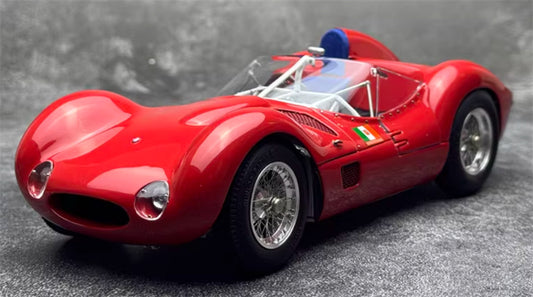 CMC Maserati Tipo 60 Birdcage 1960 Ex Nick red Fully open car Limited Edition 1000PCS ONLY 1:18 Car Pre-built Model view1