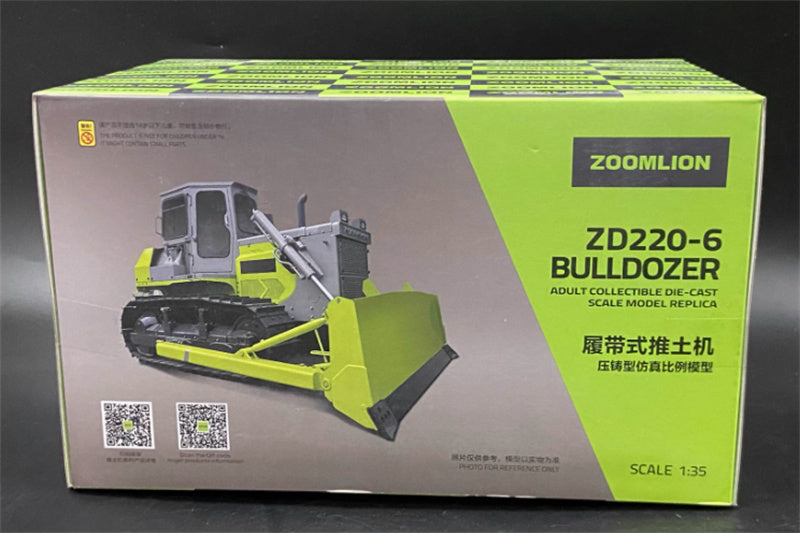 ZOOMLION ZD220-6 tracked bulldozer 1:35 Truck Pre-built Model