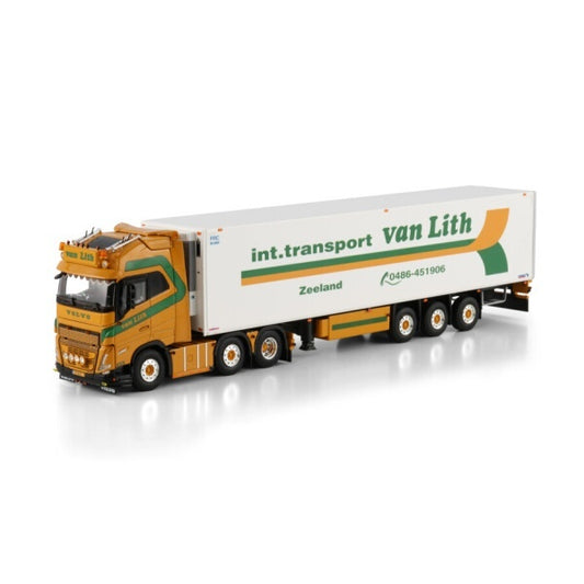 1:50 VOLVO VAN LITH FH5 XL 6X2 REEFER TRAILER 3 AXLE WSI   Diecast Model
